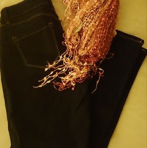 skinny jeans dark blue